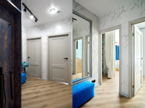 Квартира у Пулковского парка с панорамными окнами