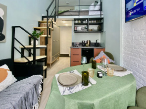 Квартира Двухуровневая студия на четверых