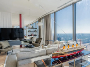 Лучший угловой апартамент New level City на 78 этаже