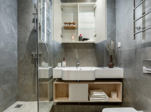 Апартаменты Family Lux с панорамным видом на Остров Мечты и на город