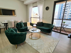 Апартаменты Marco Polo - High-rise 1BR Apt with Amazing Marina Views