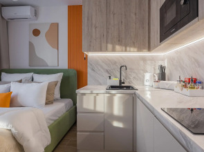 Апартаменты рядом с аквапарком океанис