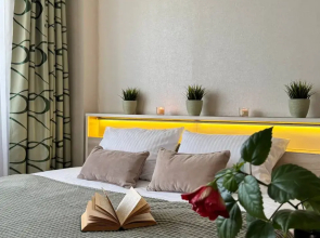 Квартира КвартРента НН с видом на Оку. Географический центр Н.Новгорода