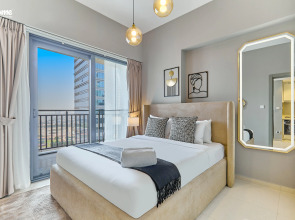 Апартаменты Bnbmehomes Cozy 1BR Suite near Burj Khalifa - 1815