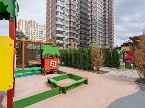 Апартаменты Новая Современная Студия у Парка Галицкого