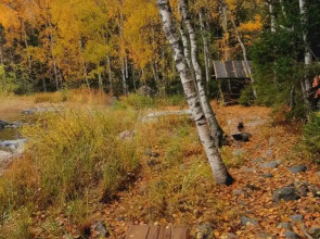 Гостевой дом с выходом в лес