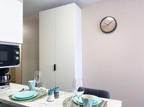 Апартаменты GLOBALSTAY. Новые студии 2 мин до метро Кировский завод