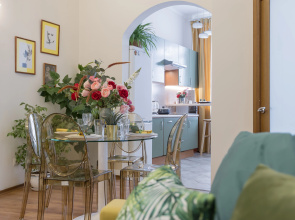 Квартира GM Apartments Стильная Трехкомнатная на Бульварном кольце