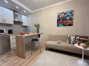 Апартаменты Студия Алма с  прекрасным видом на город