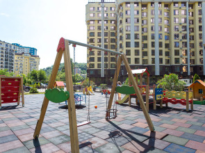 Просторная стильная квартира с видом на горы. Кватро 43