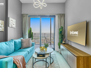 Апартаменты Bnbmehomes Cozy 1BR Suite near Burj Khalifa - 1815