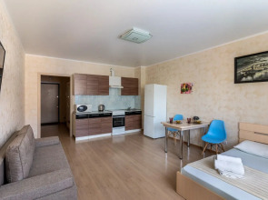 Апартаменты студия в новом доме в центре Тюмени