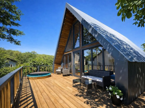 360 A-Freym Terrasa s Vidom na Gory - Banya Furako, Mangal Private house