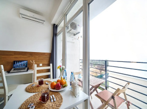 Апартаменты с видом на море в Парке Победы