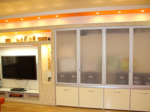 Апартаменты Веселая студия "Оранжевое настроение"