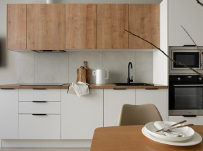 Квартира с видом на реку Смоленку