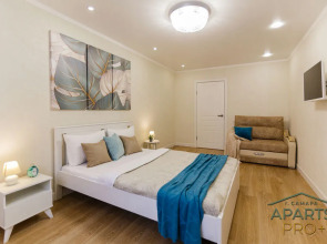 Квартира Aparts Pro Просторная 1-ком в Новом ЖК Сокол на 2 Этаже