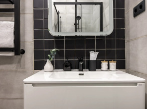 Просторная стильная квартира с видом на горы. Кватро 43