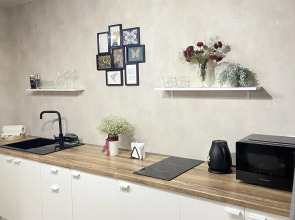 Квартира студия в центре города 50 оттенков серого