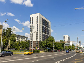 Great view 2-rooms Apartment 2 Min Walk to Raykin Plaza 2