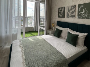 Апартаменты Уютные  у аэропорта Толмачево в новом ЖК Воздушная Гавань