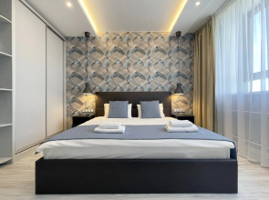 Апартаменты Fresh двухкомнатные с 2 спальнями и ванной