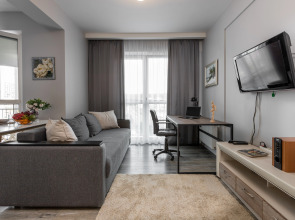 Апартаменты с уютным балконом