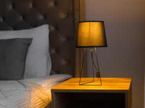 Апартаменты Lalapart Gray stone на 30 этаже небоскреба Савеловский Сити