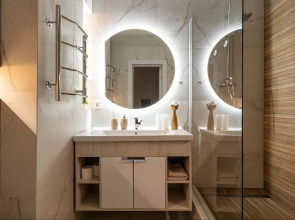 Апартаменты для 5 гостей рядом с аквапарком Ривьера