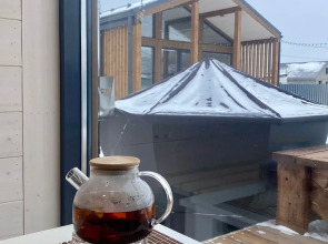 Частный дом Барн-хаус с сауной и чаном