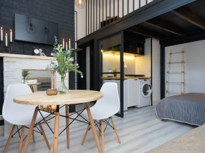 Квартира с Сауной, Камином и Кондиционером Лофт Центр Кремль Казань