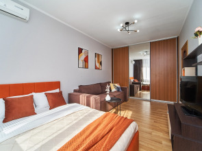 Квартира Апартаменты LikeHome Санрайз вблизи парка Галицкого