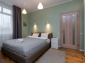 Апартаменты 4-х местные люкс с видом на Свислочь