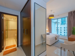 Апартаменты Marco Polo - Full Burj Khalifa View, Close to The Dubai Mall