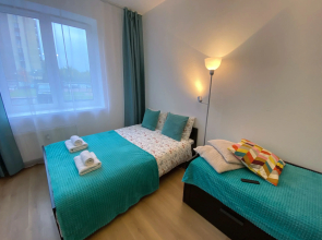 Квартира Студия Бирюзовая в поселке Песочном