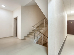 Квартира студия для 3х человек с кухонной зоной рядом с Олимпийским парком