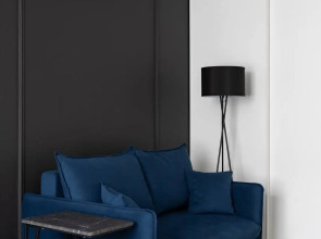 Квартира в синих тонах