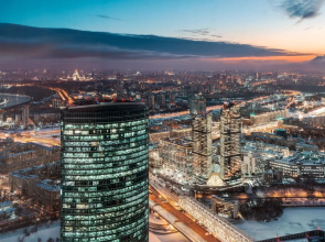 Romantic apart on 71 floor