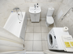 Апартаменты Брутальный Лев на 23 этаже с панорамным видом на реку