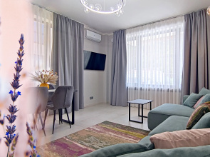 Apartamenty s panoramnym vidom na gory. Esto-Sadok. Zit' v gorah