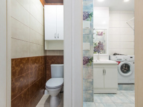 Квартира 2-к у залива в новом доме на Пирогова 2/2 от RentAp, 6 сп.мест