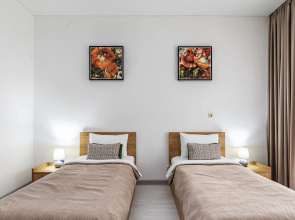 Apartamenty Studia Sibirskie nomera s razdel'nymi krovatami v centre Kazani