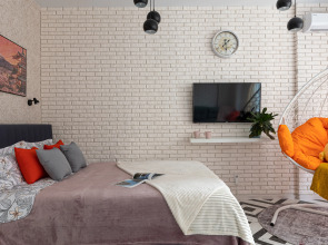 Апартаменты Просторная Студия КМ ТАУЭР ПЛАЗА в центре