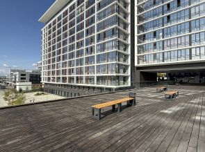 Апартаменты Hugge Place Студия с видом на ОБЬ