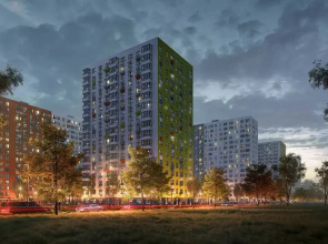 Квартира Loft в ЖК Волга-Парк для 10 гостей