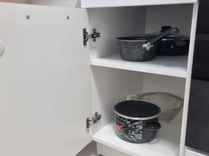 Однокомнатная квартира Natali apart в ЖК Зеленая Вертикаль на метро Лесопарковая