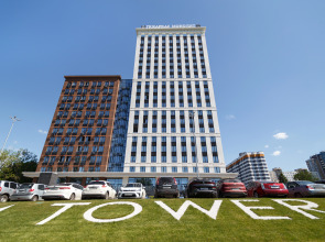 Апартаменты Wing Tower - высотная студия в центре