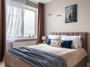 Апартаменты Prudius Apart в Кронштадте с видом на залив