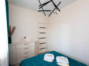 Квартира 2-к у залива в новом доме на Пирогова 2/2 от RentAp, 6 сп.мест