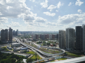 Квартира GM Apartments Шикарная Двушка в Москва Сити в Башне Око